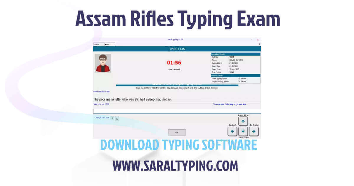 Assam Rifles Typing Test Preparation
Assam Rifles Typing Speed Requirements
Typing Practice for Assam Rifles Recruitment
Assam Rifles Typing Exam Pattern
Assam Rifles Typing Test Tips
Assam Rifles Typing Software Download
Assam Rifles Typing Practice Software
Assam Rifles Typing Exam Guidelines
Assam Rifles Typing Speed Improvement
Assam Rifles Typing Exam Preparation Resources